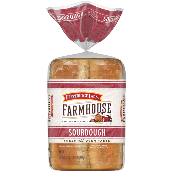 Pepperidge Farm Farmhouse Sourdough Bread Sliced