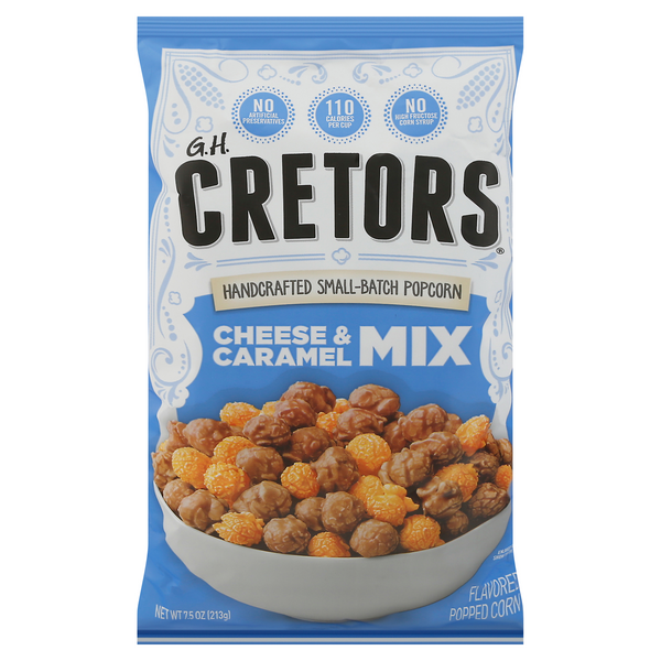 Save on G.H. Cretors Handcrafted SmallBatch Popcorn Cheese & Caramel