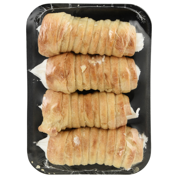 Hannaford Bakery Vanilla Creme Horns - 4 ct
