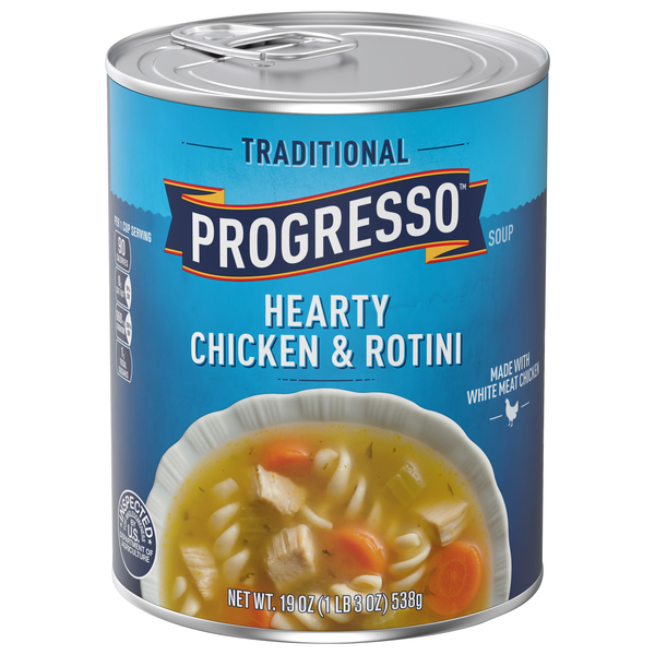 Progresso Traditional Hearty Chicken & Rotini Soup