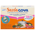 Goya Sazon Low Sodium Coriander & Annotto Seasoning - 20 ct