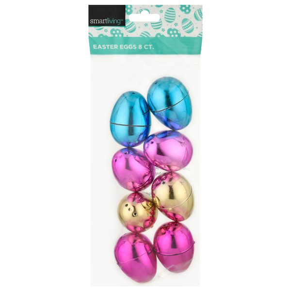 Smart Living Metallic Easter Eggs