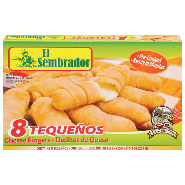 El Sembrador Tequenos Cheese Fingers - 8 ct Frozen