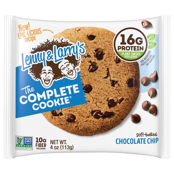 Lenny & Larry's Chocolate Chip 16g Plant-Based Protein Complete Cookie