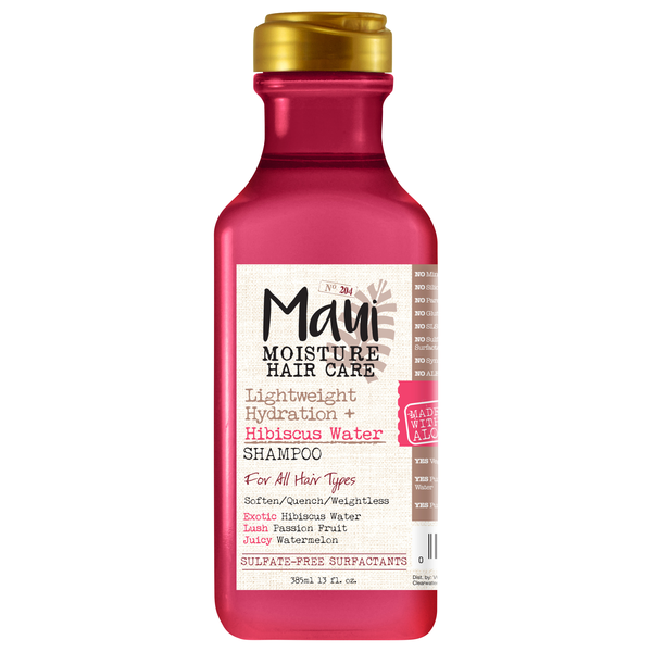 Maui Moisture Hibiscus Water Lightweight & Hydration Shampoo Sulfate Free