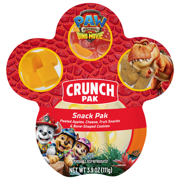 Crunch Pak Paw Patrol Peeled Apple Slices Cheese Fruit Snacks & Cookies
