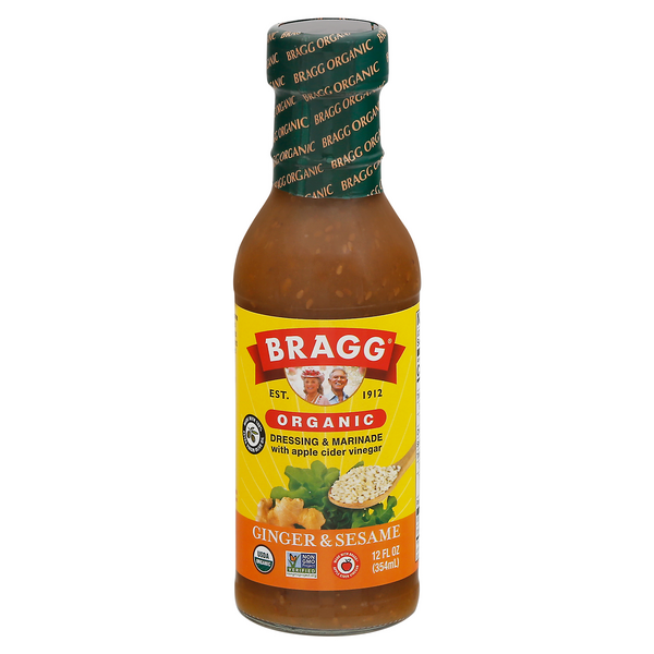 Bragg Organic Ginger & Sesame Dressing & Marinade with Apple Cider Vinegar