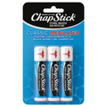 ChapStick Lip Care Classic Medicated - 3 ct