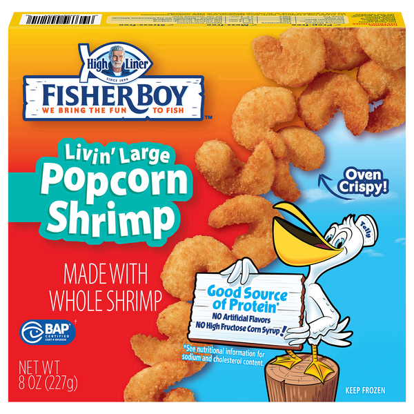 High Liner Fisher Boy Livin' Large Popcorn Shrimp