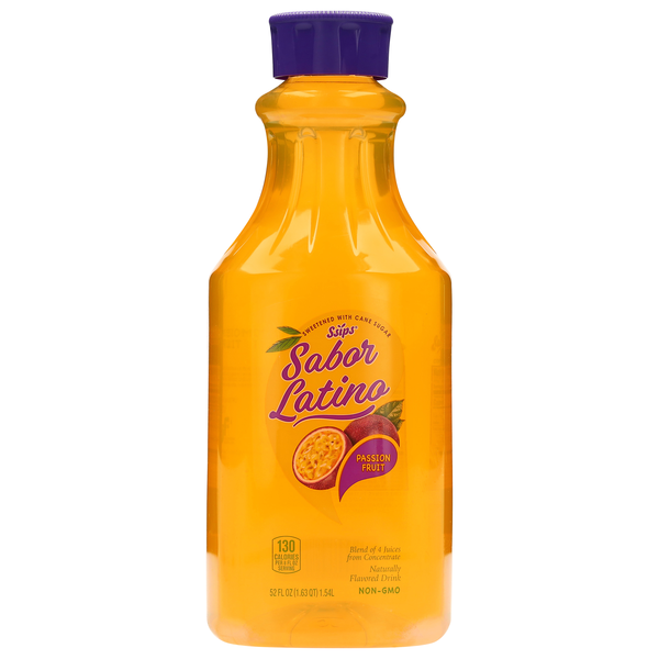 Ssips Sabor Latino Passion Fruit Flavored Drink Refrigerated