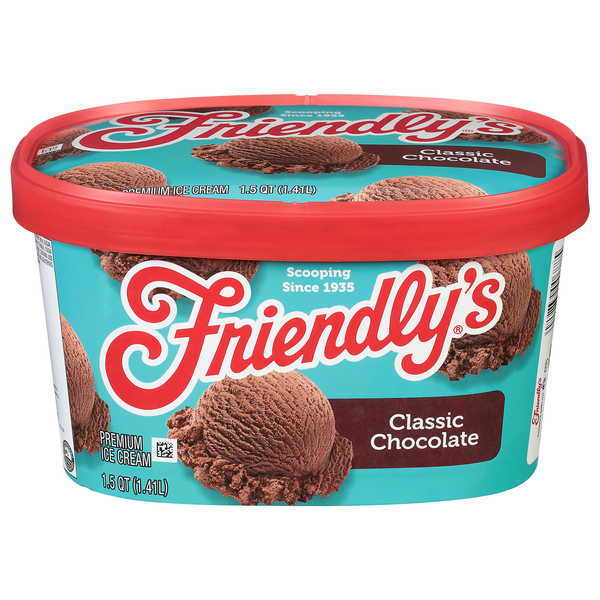 Friendly's Classic Chocolate Ice Cream