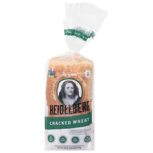 Heidelberg Natural Cracked Wheat Sliced Bread