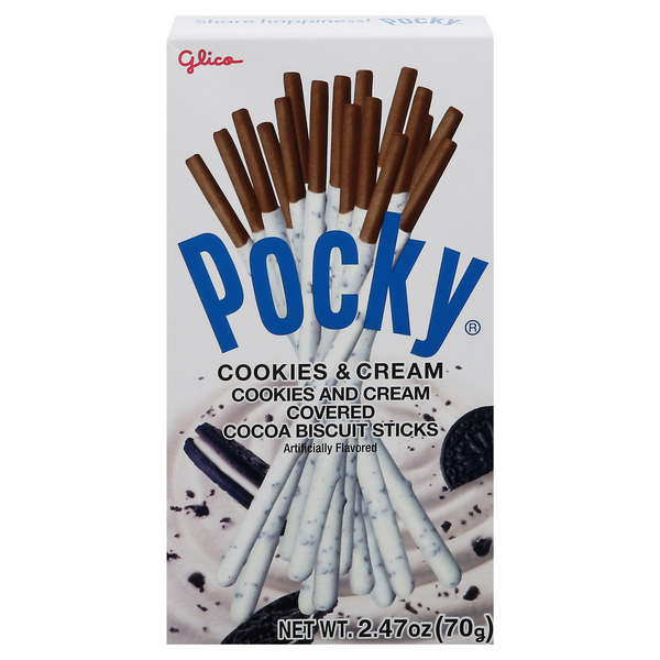 Save on Pocky Biscuits Sticks Cookies & Cream Order Online Delivery