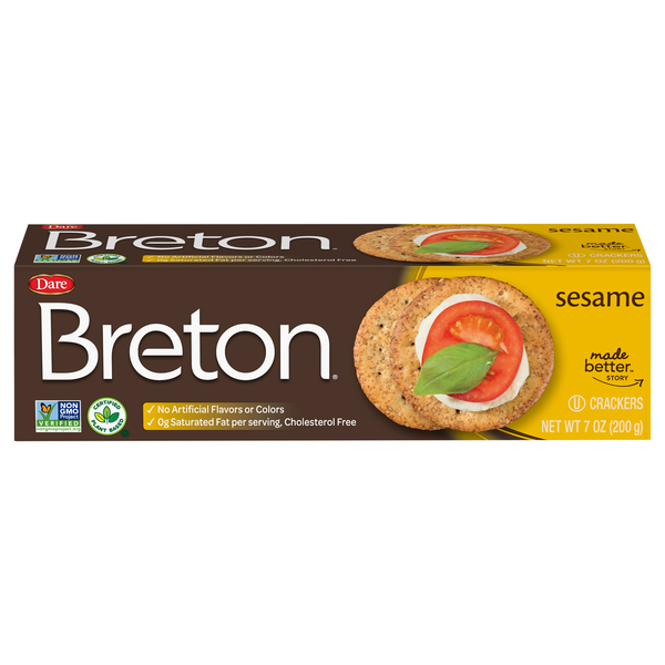 Dare Breto Sesame Crackers