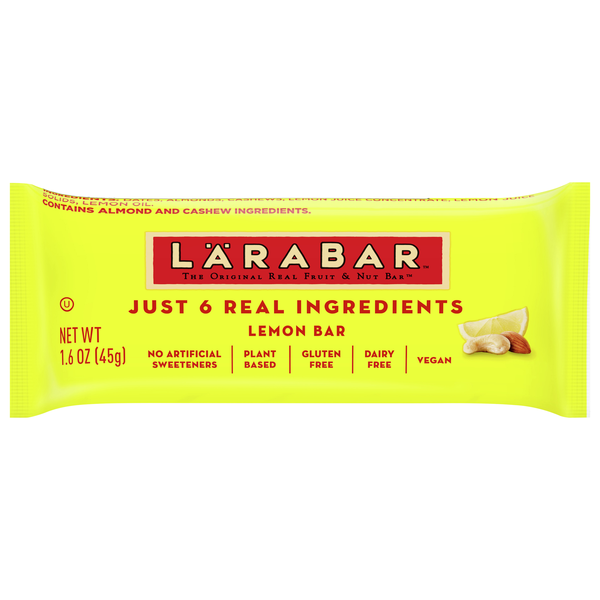 LARABAR Gluten Free Lemon Fruit & Nut Bar