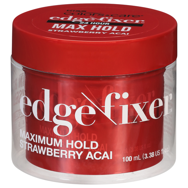 Kiss Glued Maximum Hold Strawberry Acai Edge Fixer