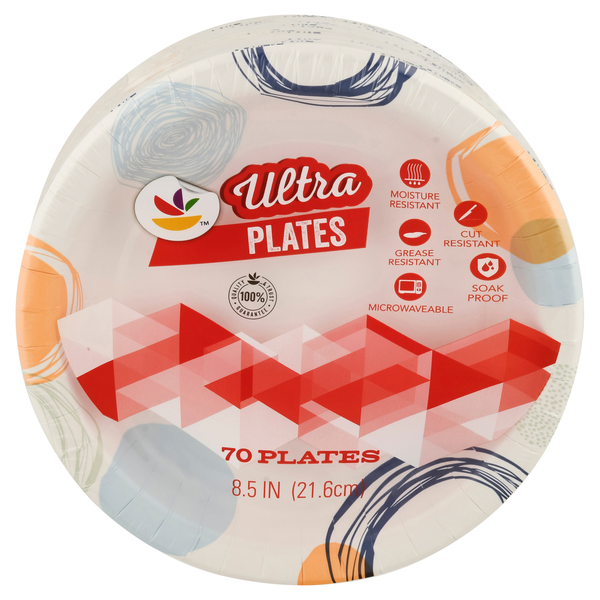 Giant Ultra Paper Plates 8.5 Inch