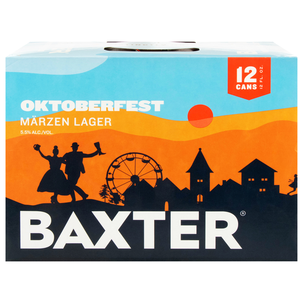 Baxter Oktoberfest Marzen Lager Beer - 12 pk