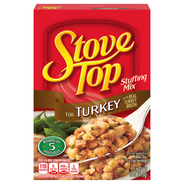Stove Top Stuffing Mix For Turkey