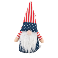 Smart Living Patriotic Gnome Decor American Flag Outfit