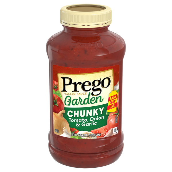 Prego Garden Chunky Tomato Onion & Garlic Italian Pasta Sauce