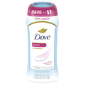 Dove Powder Invisible Solid Antiperspirant Deodorant Stick 2.6oz/2 ct