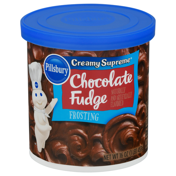 Save on Pillsbury Creamy Supreme Frosting Chocolate Fudge Order Online