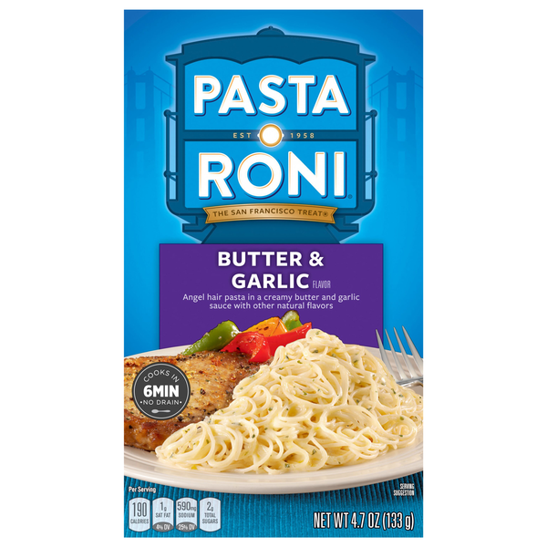 Pasta Roni Butter & Garlic Flavor Angel Hair Pasta