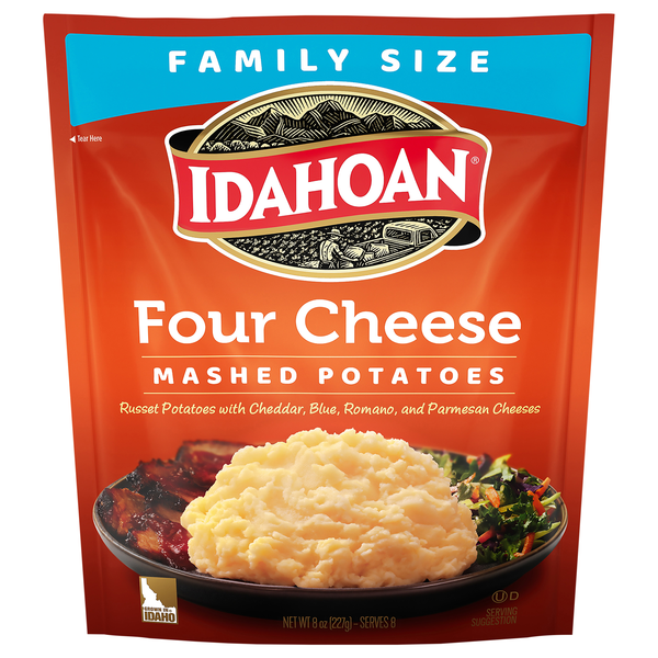 Idahoan Four Cheese Mashed Potatoes Family Size