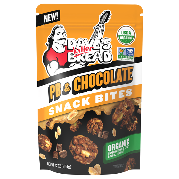 Dave's Killer Bread Organic PB & Chocolate Snack Bites