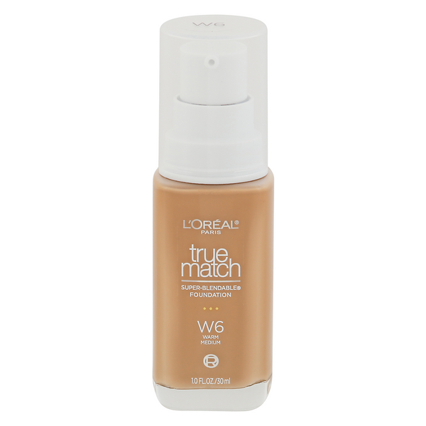 L'Oreal True Match Super-Blendable Foundation Warm Medium W6