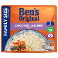 Ben's Original Microwave Ready Rice White Coconut Jasmine Family Size