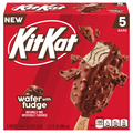 KIT KAT Wafer with Fudge Frozen Dairy Dessert Bars - 5 ct