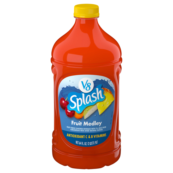 Save on V8 Splash Fruit Medley Juice Beverage Order Online
