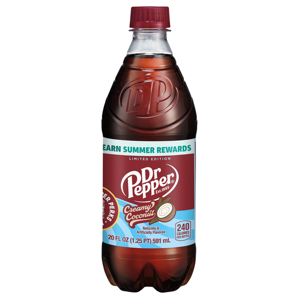 Dr Pepper Creamy Coconut Soda