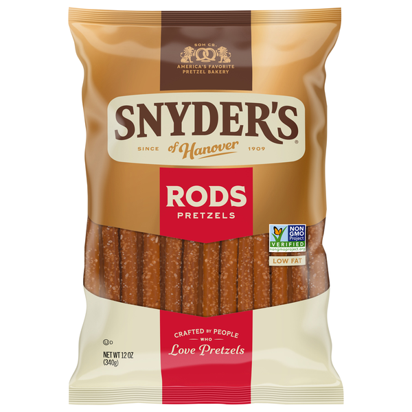 Snyder's of Hanover Low Fat Pretzels Rods