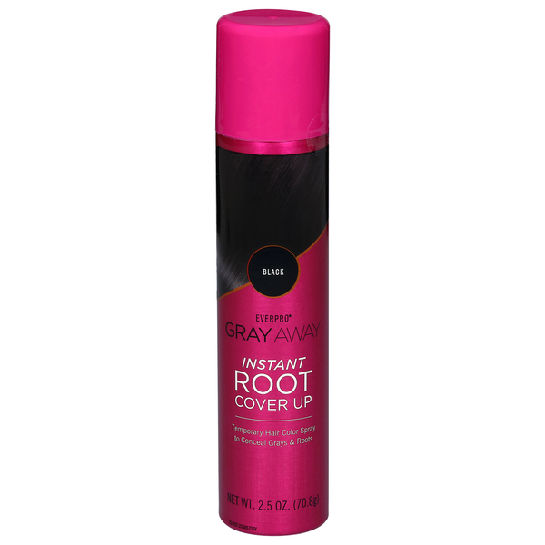 Everpro Gray Away Instant Root Cover Up Black