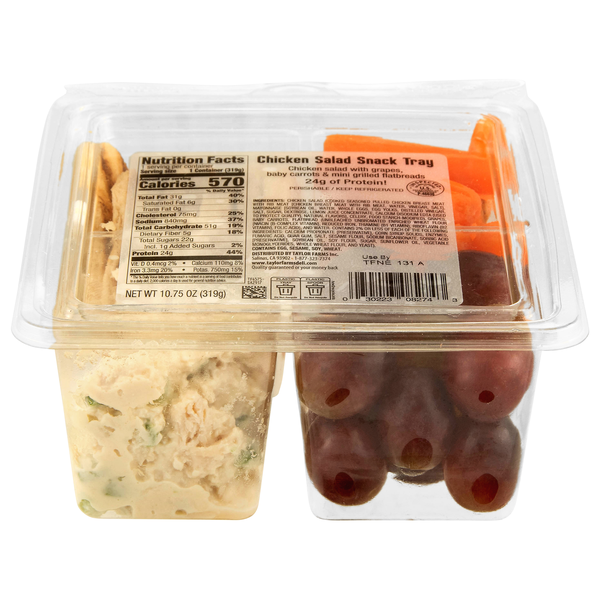 Hannaford Deli Chicken Salad Snack Tray