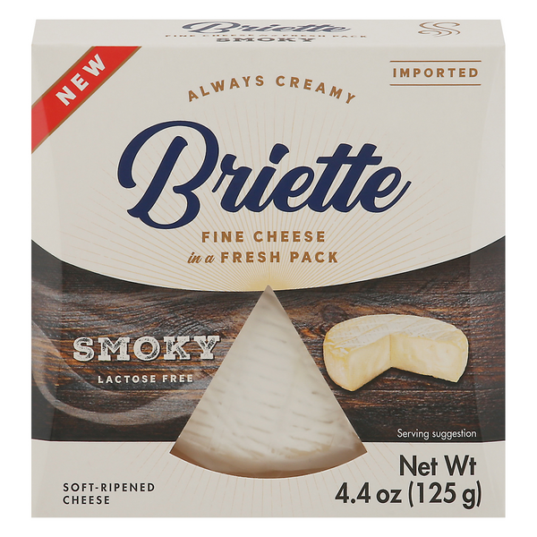 Save on Briette SoftRipened Cheese Smoky Lactose Free Order Online