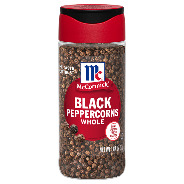 McCormick Whole Black Peppercorns