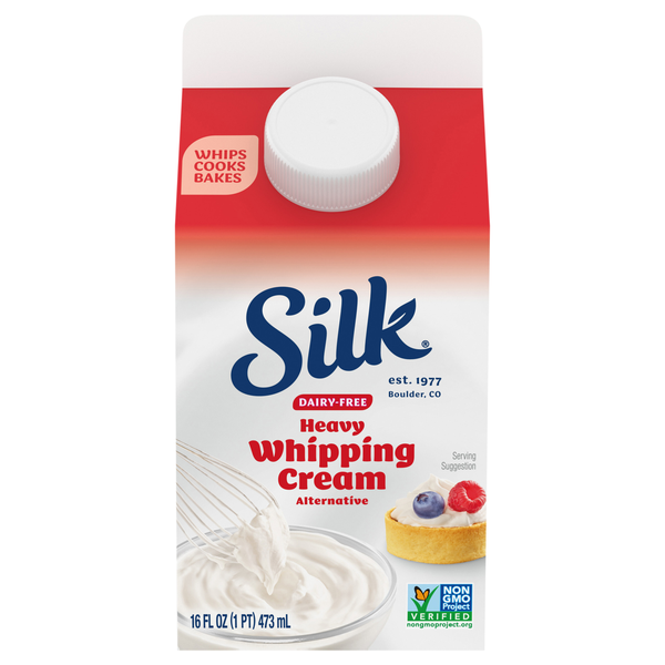 Silk Dairy Free Heavy Whipping Cream Alternative