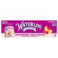 Waterloo Raspberry Nectarine Sparkling Water - 12 pk