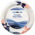 Food Lion Everyday Paper Plates 10.06 Inch