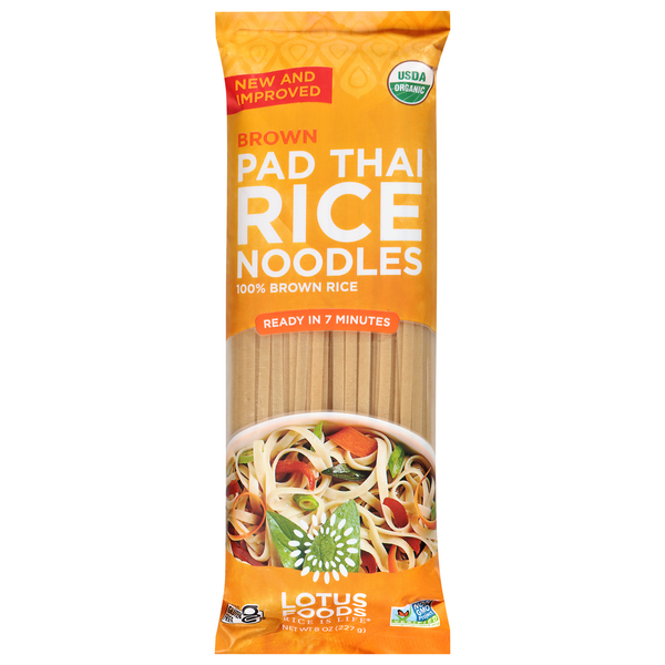 Lotus Foods Brown Rice Pad Thai Noodles