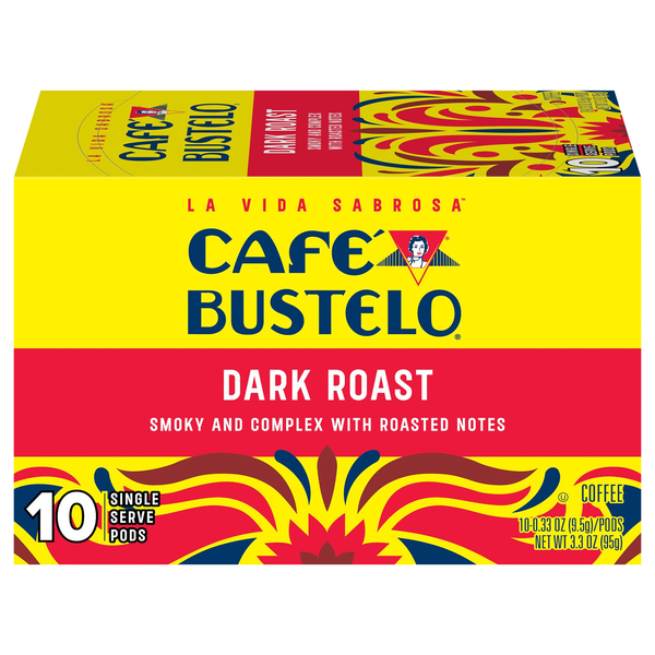 Cafe Bustelo Dark Roast K-Cup Coffee Pods