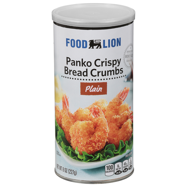 Food Lion Panko Crispy Bread Crumbs Plain
