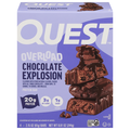 Quest Overload Chocolate Explosion 20g Protein Bars - 4 ct