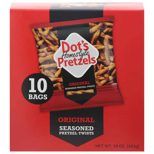 Dot's Homestyle Original Seasoned Pretzel Twists - 10 ct