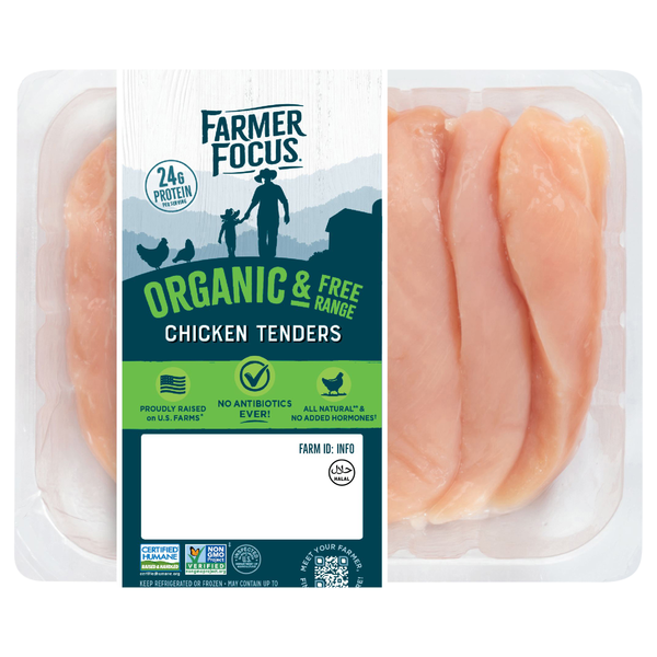 Farmer Focus Organic & Free Range Chicken Tenders Fresh
