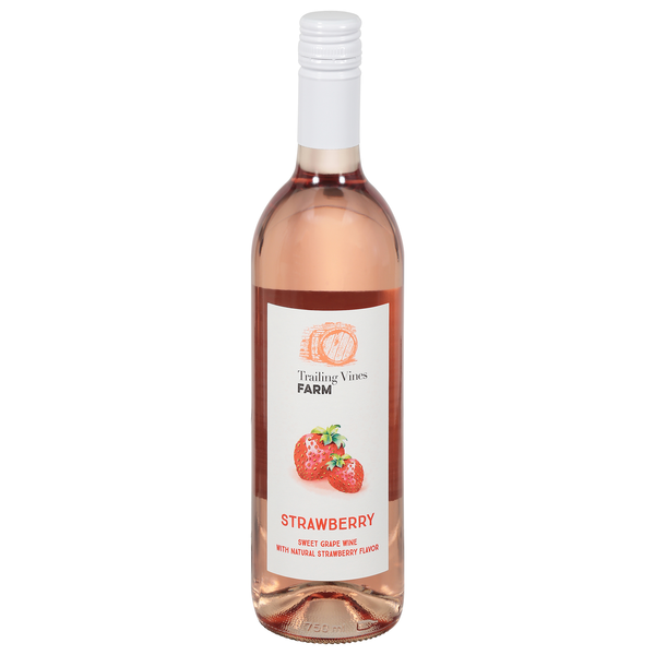 Trailing Vines Farm Strawberry Sweet Grape Wine